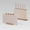 Maestro MR-1412-BEIGE nažu komplekts ar bloku + griešanas dēļu komplekts Bēšs