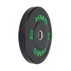 HMS Fitness HTBR10 1 gab. olimpiskais gumijas pārklājuma svara disks
