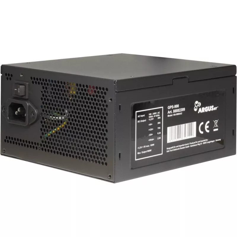 Barošanas bloks Inter-Tech ArgusNT GPS-900 900W 80+ Gold