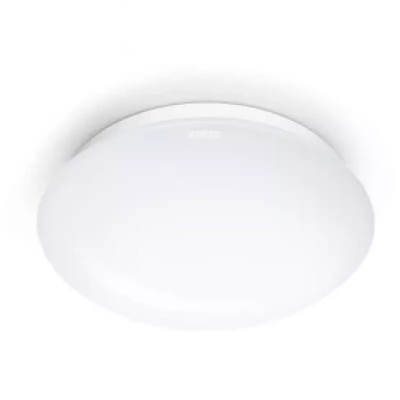 Griestu gaisma Steinel RS 16 L, E27 ietvere, 100 W, balta, apaļa, Ø 27,5 cm, augstums 95 mm, kustības sensors
