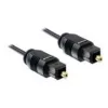 Toslink audio kabelis DeLOCK 82880 2m Melns