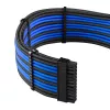 CableMod CableMod PRO ModMesh 12VHPWR kabeļa pagarinātāja komplekts melns/zils — 12VHPWR GPU barošanas pagarinājums
