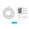 LED lentes gaisma Vention PAEWH 2 m, USB barošana 5V, RGB ar IR tālvadību, abpusējas līmlentes montāža