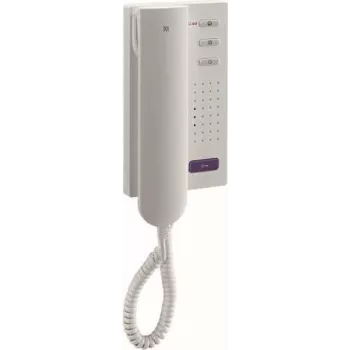 TCS Audio durvju telefons ISH3130-0140 Balts komforts 4 pogas (ISH3130-0140)