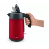 Elektriskā tējkanna Bosch TWK7L464 — 1,7 L tilpums, 2400 W, sarkana, plastmasas korpuss