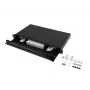 Šķiedru optikas sadales kārba Rack 1U 24x SC LC 19