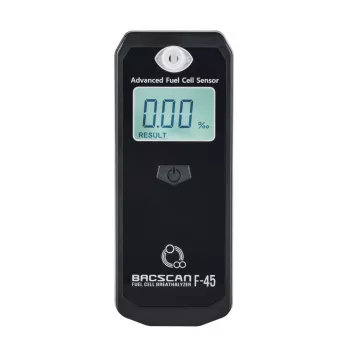 BACscan F-45 alkohola testeris 0 - 4% Melns