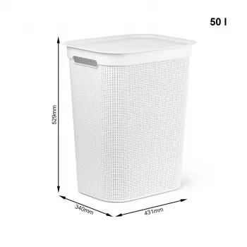 ROTHO Brisen - veļas grozs - 50 l