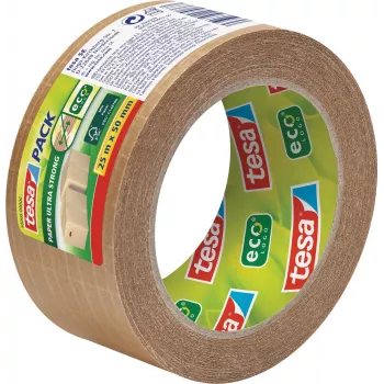 tesapack līmlente Papīra īpaši stipra 50mm, brūna, ar diegu pastiprināta, 25m, 56000-00000-00 (56000-00000-00)