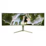 Izliekts datora monitors Arozzi Nova 49 collas (124,5 cm) Dual QHD 5120×1440 LED VA, 4 ms, zaļš