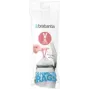 Atkritumu maisi Brabantia 116582 3 L balti 20 gab.