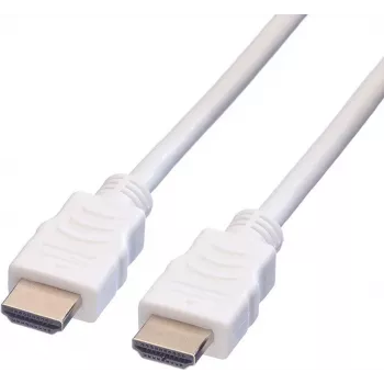 Value 11995704 HDMI kabelis 1,5 m HDMI A tipa (standarta) balts (11.99.5704)