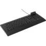 Renkforce RF-CKB-200 USB tastatūra vācu, QWERTZ melna ar viedkaršu lasītāju (RF-CKB-200)