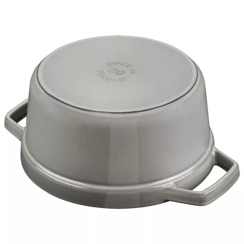 Staub 40509-312-0 kastrolis 5,25 L apaļš grafīts, pelēks