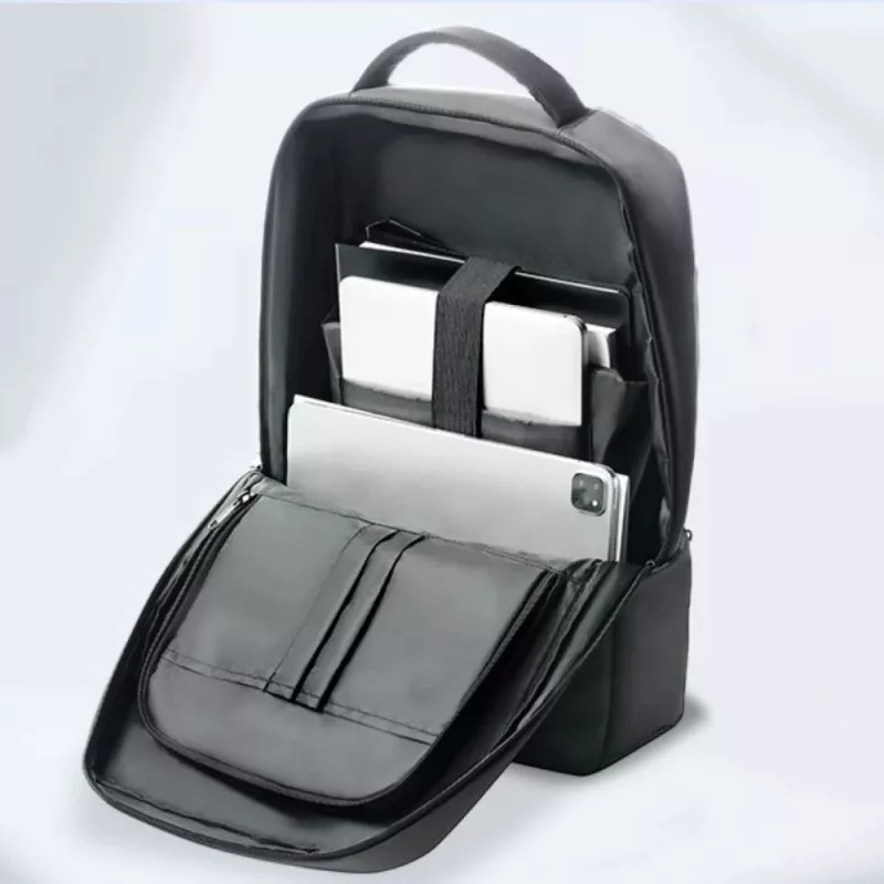 Mugursoma Vention KRNB0 — 23L Oxford, piemērota līdz 15,6 collu (39,6 cm), USB 3.0 ports, kokogles pelēks