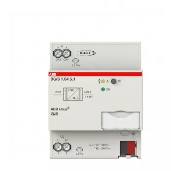ABB Stotz S&J DALI tīkla vārteja Premium, vienvietīga, REG DG/S1.64.5.1 (2CDG110273R0011)