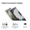 Mehāniskā tastatūra Keychron Q1 Max 75% ar Banana slēdžiem, Carbon Black
