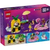 Konstrukciju rotaļlieta LEGO Friends komplekts 42658 Baseina ballīte ar vienradzi un flamingo, tēli un aksesuāri