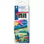 Krāsu zīmuļu komplekts Staedtler Design Journey Around the World Europa Set 3001 C6-1