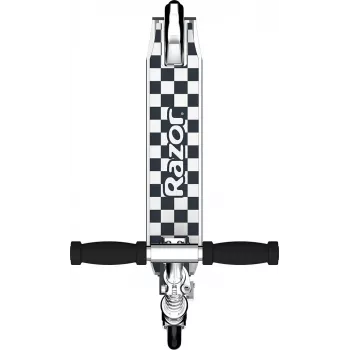 Kick skrejritenis Razor Model A — viegls salokāms pieaugušo/pusaudžu skrejritenis, alumīnija, regulējama stūre, maks. slodze 65 kg
