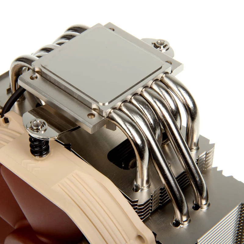 Noctua NH-U14S datora dzesēšanas komponents Procesora dzesētājs 12 cm Brūns, nerūsējošais tērauds
