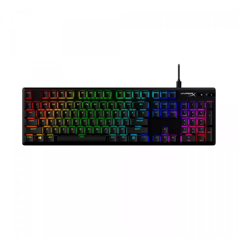 HyperX Alloy Origins PBT HX Red - mehāniskā spēļu tastatūra
