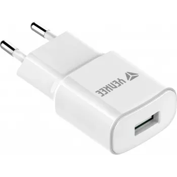 USB A 12W 2.4A tīkla lādētājs ir Yenkee produkts no mūsu mobilo ierīču lādētāju klāsta. Izceļas ar baltu apdari, sienas tipu un 12W jaudu.