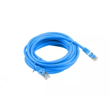 Tīkla kabelis LANBERG PCF6-10CC-1000-B Cat6 F/UTP 10 m Zils, RJ-45 uz RJ-45, 250 MHz, CCA