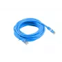 Tīkla kabelis LANBERG PCF6-10CC-1000-B Cat6 F/UTP 10 m Zils, RJ-45 uz RJ-45, 250 MHz, CCA