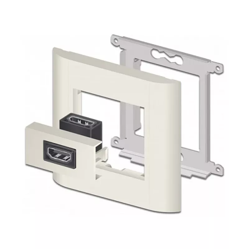 HDMI modulis DeLOCK Easy 45 81304 leņķveida 90° 22.5 x 45 mm