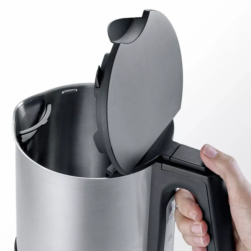 Severin WK 3409 Elektriskā tējkanna 1,7 L Melna - Nerūsējošais tērauds 2200 W (WK 3409)
