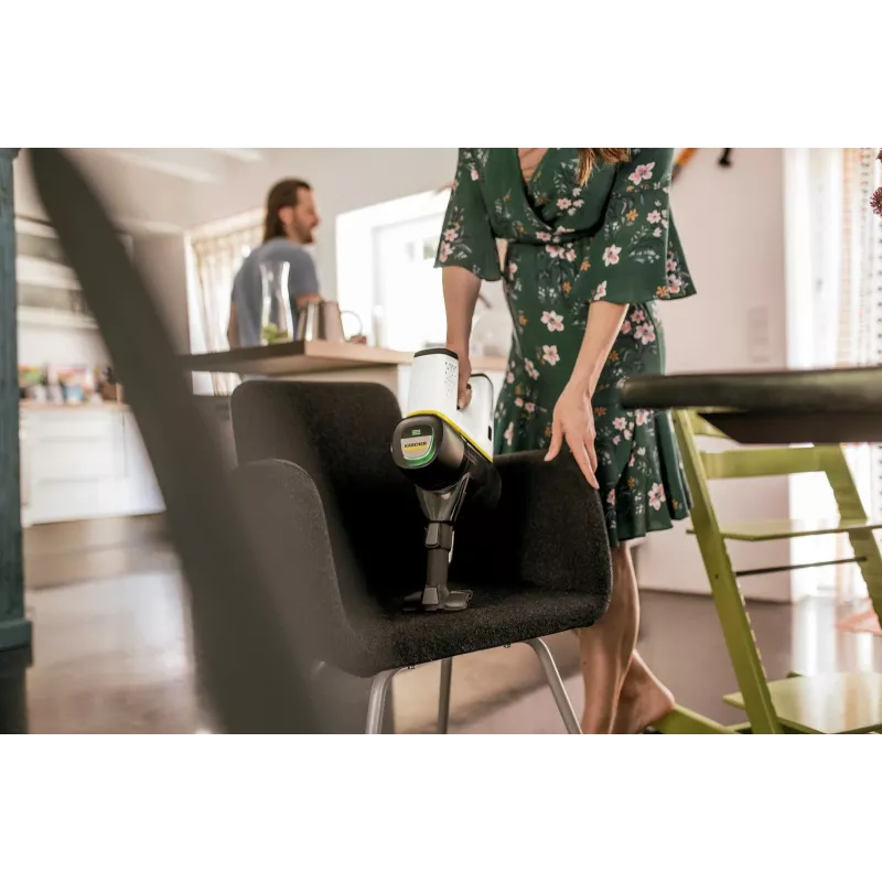 Bezvada stieņa putekļsūcējs Karcher VC 6 Cordless ourFamily Duo — bezvadu stieņa putekļsūcējs, 25,2 V, 0,8 L, HEPA 12, 50 min darbības laiks