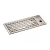CHERRY TAS G84-4400 vadu tastatūra ar trackball, ASV izkārtojums, gaiši pelēka, USB