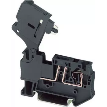 Phoenix Contact Spring-Cage Fuse Terminal ST 4-HESILA 250 (5X20) Melns Saturs: 1 gab. (3036563)