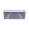 Kaķu kastīte DIAMENTIQ Bonita pelēka plastmasas 571×392×209 mm, 1 kg