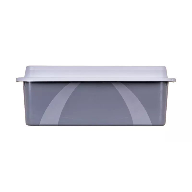 Kaķu kastīte DIAMENTIQ Bonita pelēka plastmasas 571×392×209 mm, 1 kg