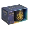 Keramikas krūze Paladone Hogwarts Crest reljefa krūze – reljefs Cūkkārpas ģerboņa dizains, standarta 330–400 ml tilpums