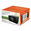 Solo mikroviļņu krāsns ESPERANZA EKO009 — 700 W, 20 L, LED displejs, skārienvadība, 24,5 cm stikla grozāmais šķīvis, melna