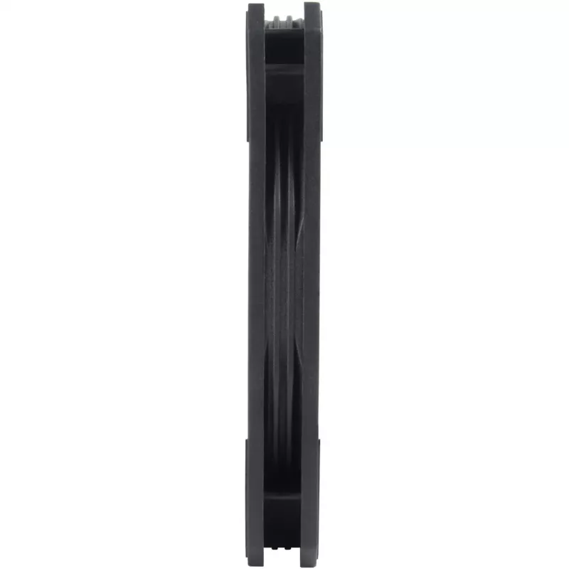 Korpusa ventilators SILVERSTONE SST-AS120B 120 mm melns caurspīdīgs, 3-pin