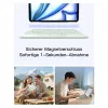 Mugursoma Inateck KB04122_GREEN — kompakta soma klēpjdatoram un piederumiem, ūdensizturīgs audums, zaļa