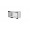 Cama living room furniture set ROCO 4 (RO1+2xRO3+2xRO4) Balts/Melns/Balts
