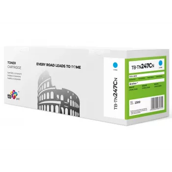 Toner TB Kompat. S Brother TN247C, TB-TN247CN ciāna 100% jauns
