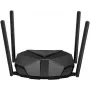 Galda maršrutētājs MERCUSYS MR85X AX3000 divjoslu Wi‑Fi 6, 3000 Mbps, 4 antenas, 3 Gigabit LAN porti, melns