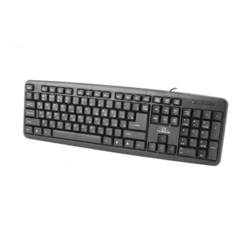 Esperanza TKR101 tastatūra Office USB QWERTY angļu, krievu melna