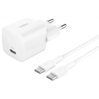 Strāvas adapteris Belkin BoostCharge WCA012KQ1MWH-B6 25W PD 3.1 PPS USB-C
