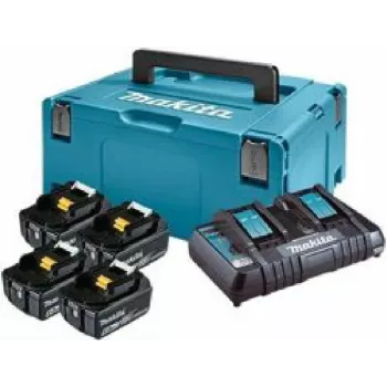 Makita 198091-4 bezvada instrumenta akumulators / lādētājs Akumulatora un lādētāja komplekts