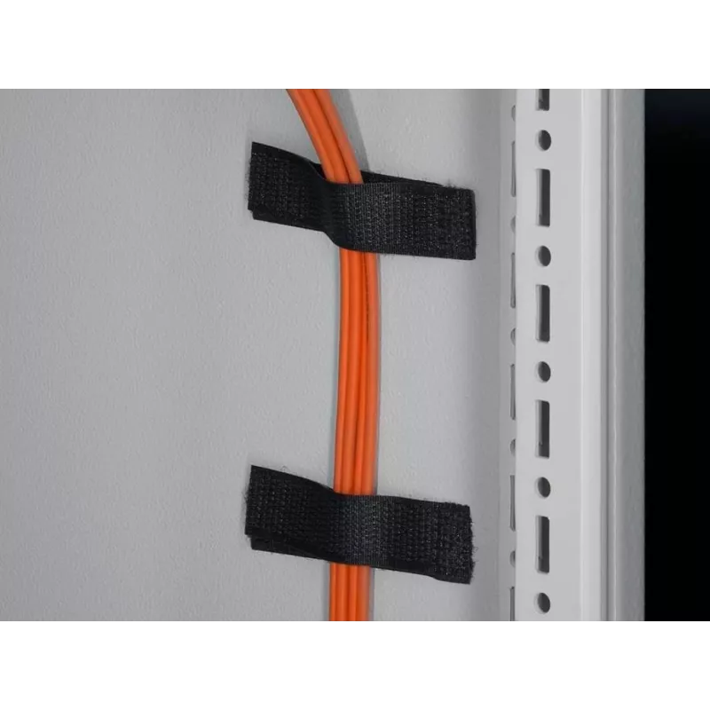 Kabeļu turētājs Rittal 7111.350 Melns Platums 16 mm Dziļums 70 mm