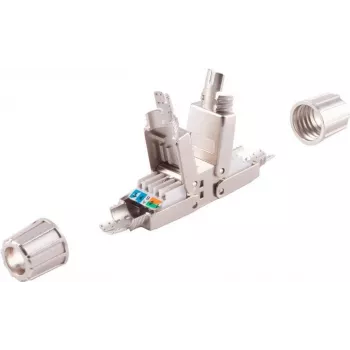 ShiverPeaks BS08-10001 bezinstrumentu ātrais STP Cat. 6A savienotājs