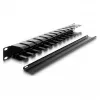 Patch panel DELOCK 67628 1U, melns neilons, 483 mm dziļums, 70x44,5 mm