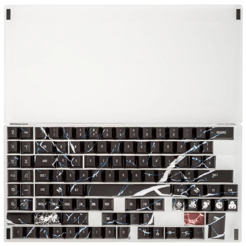 Traitors TARTARUS GAKC-373 tastatūras vāciņu komplekts — saderīgs mehānisko tastatūru vāciņi, UK izkārtojums